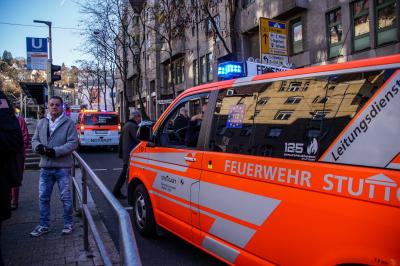 Stuttgart Mitte: Verhehrschaos nach Kollision mit Stadtbahn